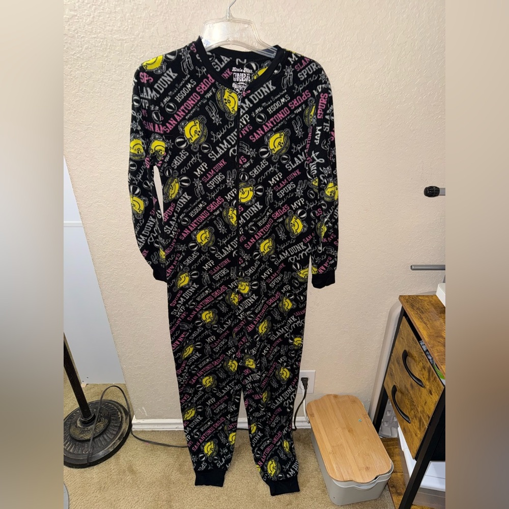 Women’s Little Miss Spurs Basketball Pajama onesie